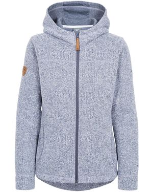 Trespass Ladies Reserve C Fleece Jacket (Denim) - Blue