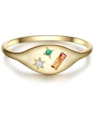 Glanzstücke München Sterling Ring - Metallic
