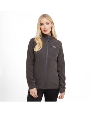 OEX Ardmore Full Zip Fleece With Chest Pocket, Warm & Lightweight Mid-Layer - Grey