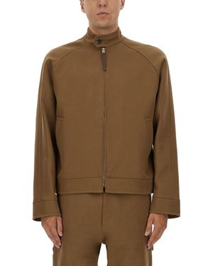 Moschino Cotton Jacket - Brown