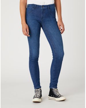 Wrangler Skinny Good Life - Blauw