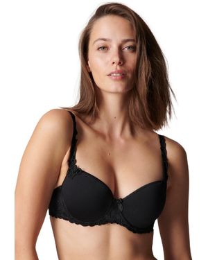 Simone Perele Andora Padded Half Cup Bra - Black