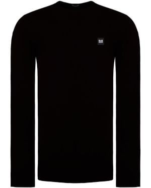 Weekend Offender Jumper Cotton - Black
