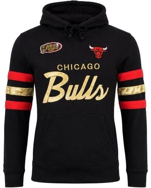 Mitchell & Ness Nba Chicago Bulls Championship Hoodie - Black