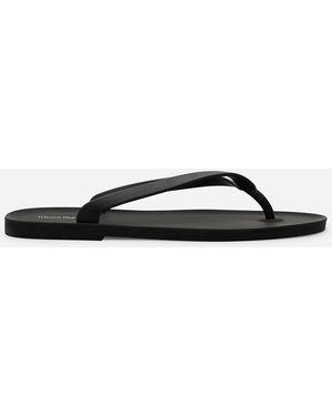 Where's That From Wheres Kailany Jelly Thong Flip Flop Sandals - Black