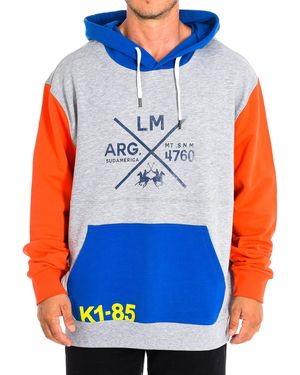 La Martina Hoodie Tyf310-Fp538 - Blue