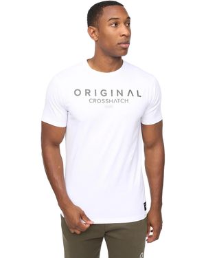 Crosshatch Jamals T-Shirt Cotton - White