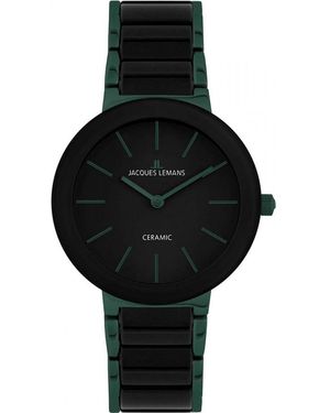 Jacques Lemans 42-8K Monaco Watch - Black