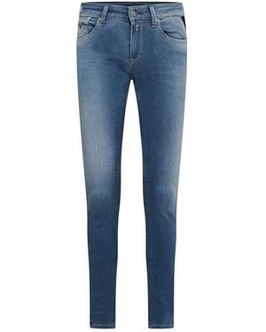Replay New Luz Skinny-Fit Jeans - Blue