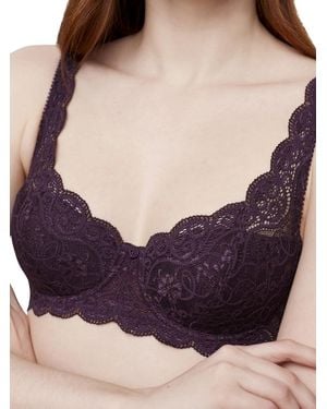 Triumph Amourette 300 Whp Half Cup Padded Bra - Purple
