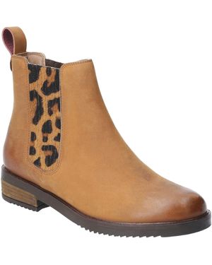 Hush Puppies Stella Slip On Ankle Boot - Brown