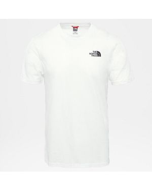 The North Face Short Sleeve Simple Dome T-Shirt, Tnf Cotton - White