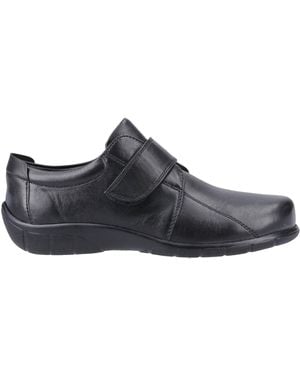 Fleet   Foster Dorothy Leather Shoes - Black