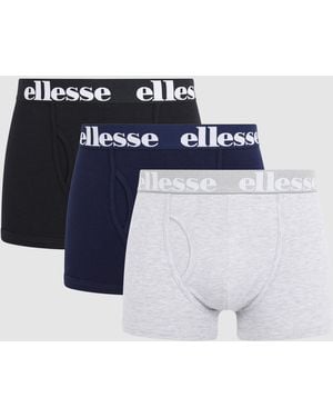 Ellesse Hali 3Pk Boxers - Blue