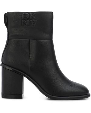 DKNY Dameslaarsjes Met Hak Van Mandell - Zwart