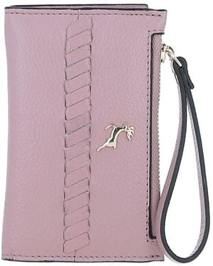 Ashwood Leather 'Vivienna' Real Purse - Pink
