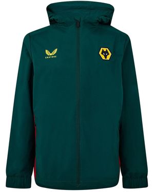 Castore Wlvs Lwt Jkt Sn99 - Green