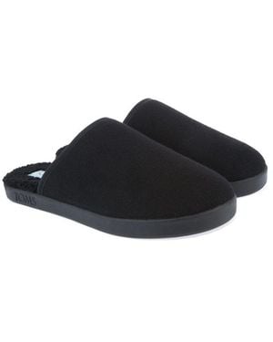 TOMS Harbor Slippers - Black