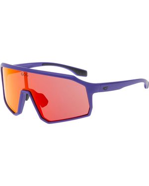 G.O.D Eyewear Bike & Run Sunglasses With Uv400 Protection And Adjustable Fit - Red