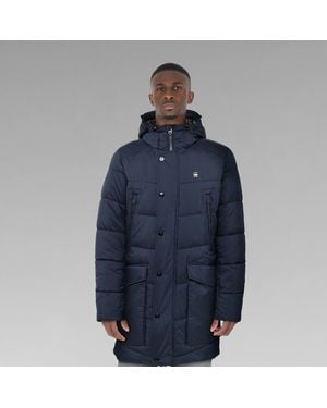 G-Star RAW G-Star Raw Whistler Hooded Parka - Blue