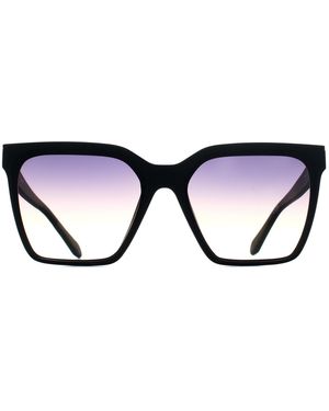 Quay Square Matte Dusk Poppy Gradient Level Up - Black