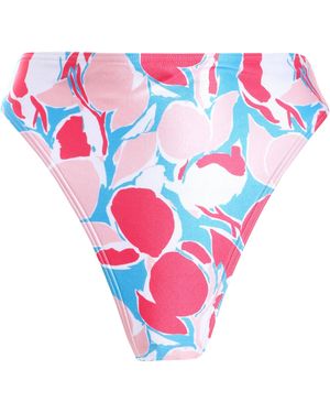 Quiz Multicoloured High Waist Bikini Bottoms - White