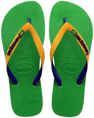 Havaianas Brasil Mix Flip-Flops - Green