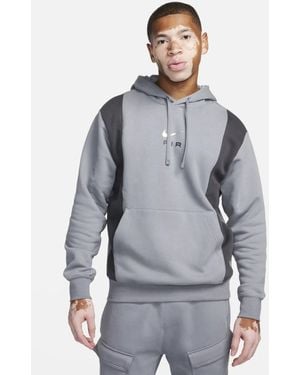 Nike Air Overhead Panel Hoodie - Grey