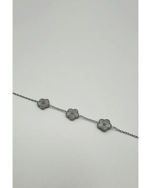 SVNX Floral Bracelet - Grey