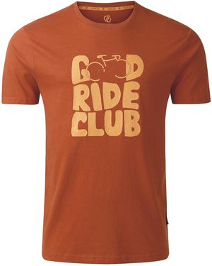Dare 2b Movement Iii Jumbo Text T-Shirt (Arabian Spice) - Orange