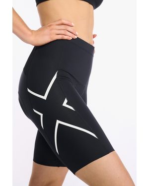 2XU Aero Cycle Shorts/ Reflective Nylon - Blue