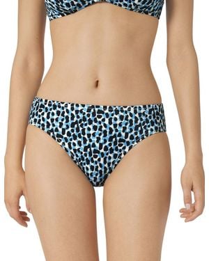Sloggi Shore Koh Tachai High Leg Bikini Brief - Blue