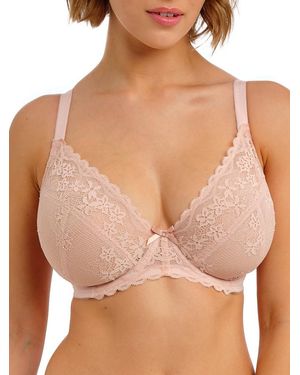 Freya Quinn Plunge Bra - Brown