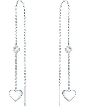 Eastside Stainless Steel Earring - White