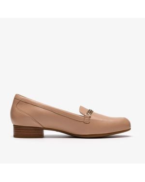 Clarks Juliet Mia Leather Shoes - Brown