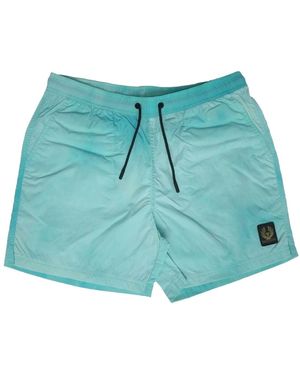 Belstaff Breaker Ocean Shorts Material_Polyester - Blue