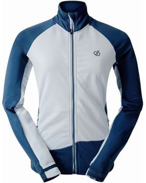 Dare 2b Ladies Emerging Core Stretch Base Layer Top (Skyway/Moonlight Denim) - Blue