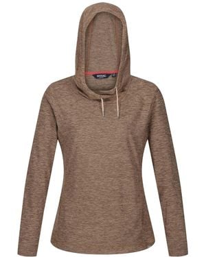 Regatta Dames Kizmit Ii Fleece Hoodie In Sand - Bruin