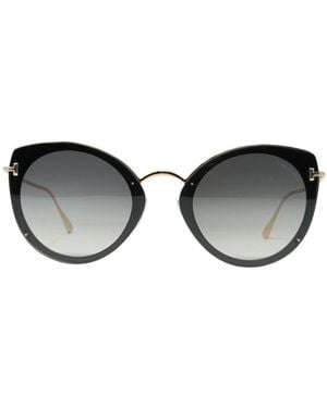 Tom Ford Jess Ft0683 01B Sunglasses - Black