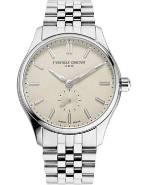 Frederique Constant Frédérique Classics Index Small Seconds Watch Fc-530Cr3B6B Stainless Steel - Grey