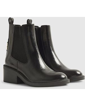 River Island Chelsea Ankle Boots Pu - Black