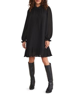 Phase Eight April Pleat Dress - Black
