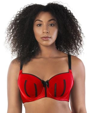Parfait 6901 Charlotte Underwire Padded Bra - Red