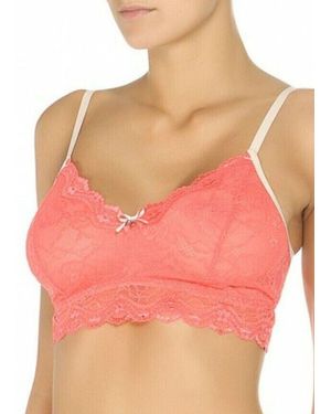 Pretty Polly Lola Wirefree Bralette Coral - Pink