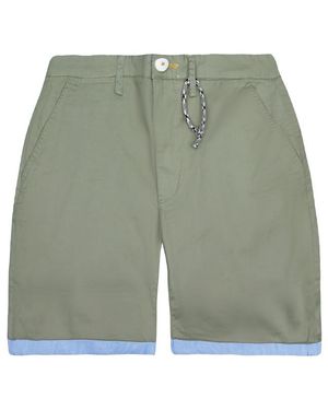 Pepe Jeans Douglas Regular Fit Chino Shorts Bottoms Pm800744 768 Cotton - Green