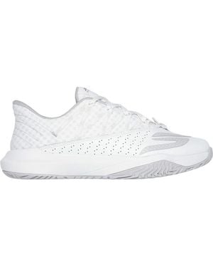 Skechers Viper Court Rally Leather Trainers - White
