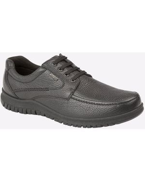 Imac Darenton Waterproof Leather Shoes - Black