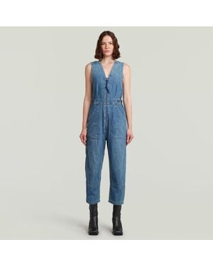 G-Star Relaxed Jumpsuit - Blue