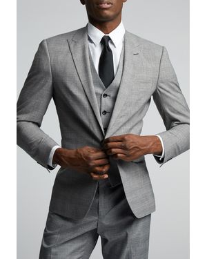 Antique Rogue Subtle Check Jacket - Grey