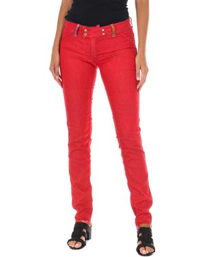 Met Long Reversible Trousers - Red